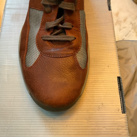 Prada Calzature Sneaker 13D brown + gray (with original box and shoe bag) - Picture 8 of 8